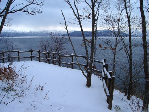 展望台からの冬景色