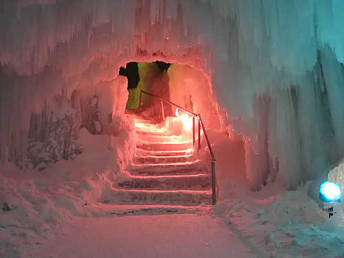 氷の階段
