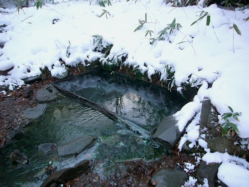 冬の川又温泉