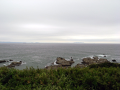剣崎灯台から見た太平洋