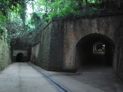 猿島で最も長くて大きい「フランストンネル」