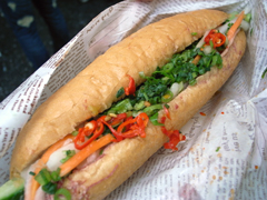 「バンミー★サイゴン」のベトナムサンドウィッチ