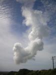ロケット雲
