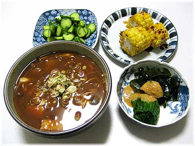 味噌煮込み素麺