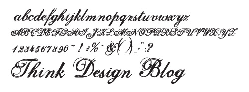 Designoob 商用利用可能なフリーの筆記体フォント20