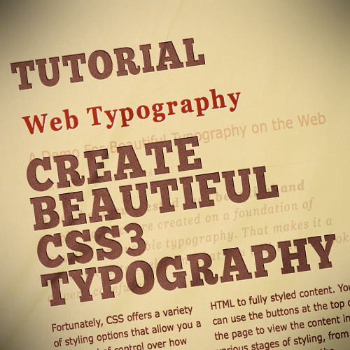 css-typography
