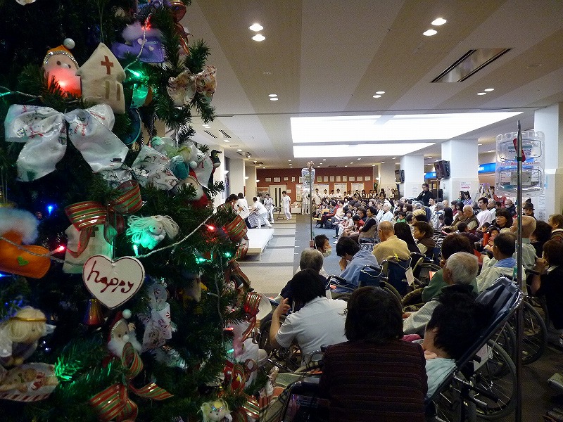 病院のクリスマスコンサート