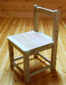 『園児椅子』八ヶ岳の手作り木製品