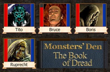 Monsters' Den The Book of Dread
