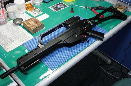 FIRST Manufacturing div G36K分解してみました。