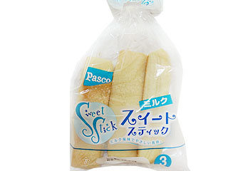 ミルクスティック　3本入り　敷島製パン