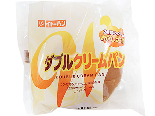 ダブルクリームパン　伊藤製パン