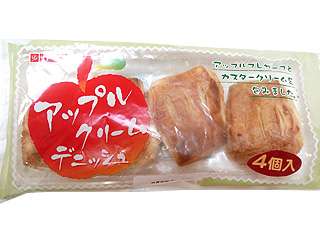 アップルクリームデニッシュ　4個入　伊藤製パン