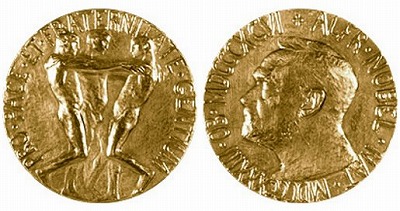 s-Nobel Peace medal
