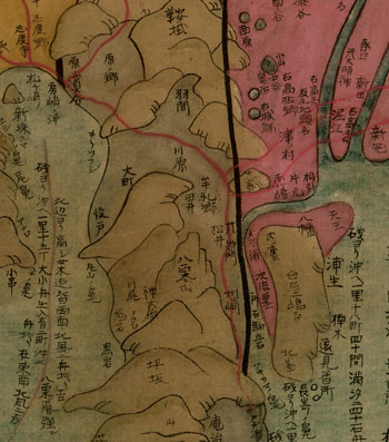讃岐国古地図