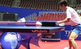 中国選手の練習と監督対話　世界卓球2012