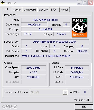 CPU-Z 画像